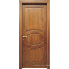 Diseño único de puerta de madera (ED018)